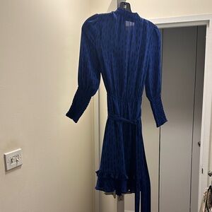 Rebecca Minkoff Navy Long Sleeve Dress